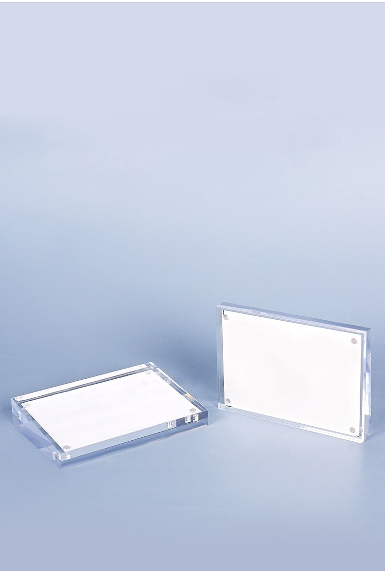 Transparent Acrylic Card Block Holder